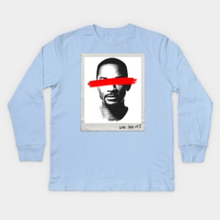 Will Smith portrait Kids Long Sleeve T-Shirt